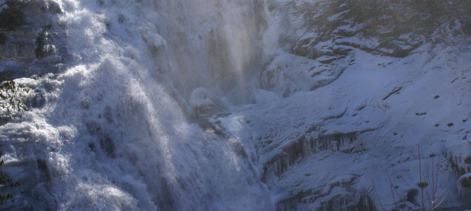 Icy Bald River Falls
